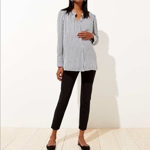 Loft skinny maternity pants